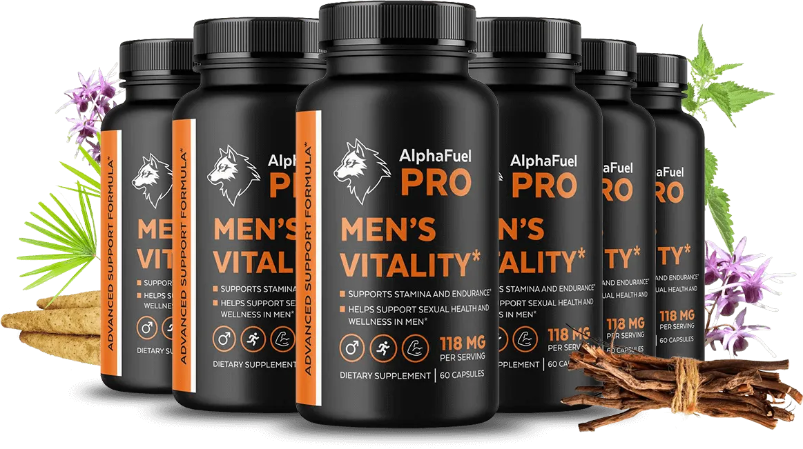 AlphaFuel Pro men's vitality supplement